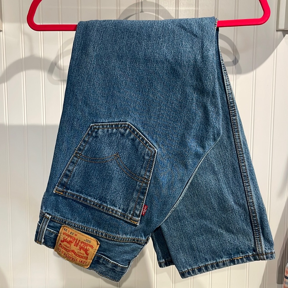 Men’s Levi 505’s